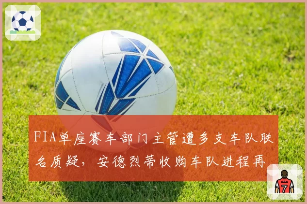 FIA单座赛车部门主管遭多支车队联名质疑，安德烈蒂收购车队进程再度生变
