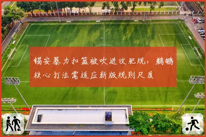 锡安暴力扣篮被吹进攻犯规，鹈鹕核心打法需适应新版规则尺度